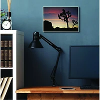 Stupell Industries Desert Tree Sunset Silhouette Photograph Wall Plaque