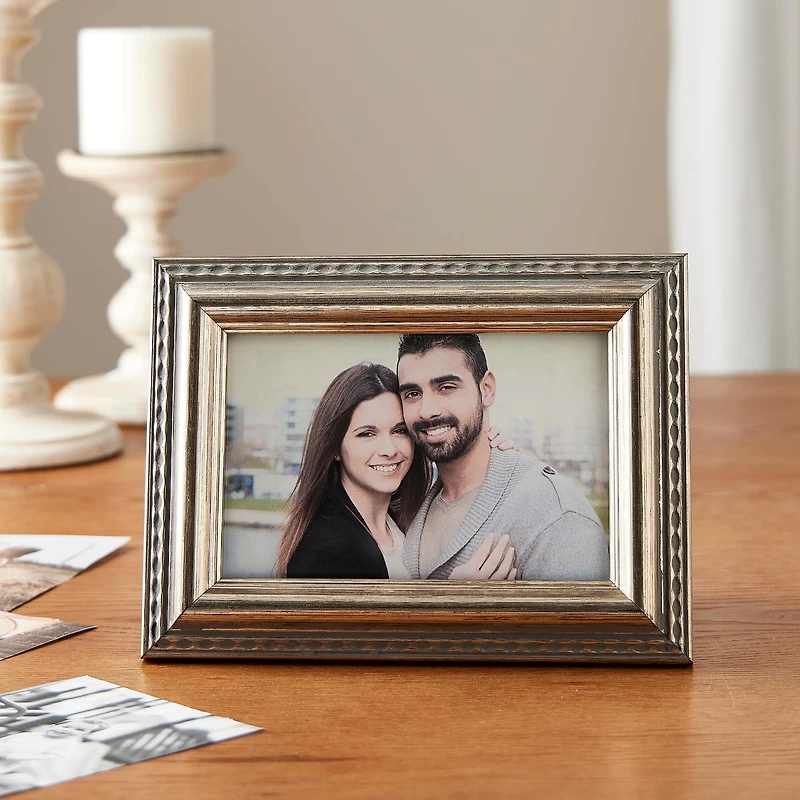 Simply Essentials™ Silver Scallop Edge Frame by Studio Décor