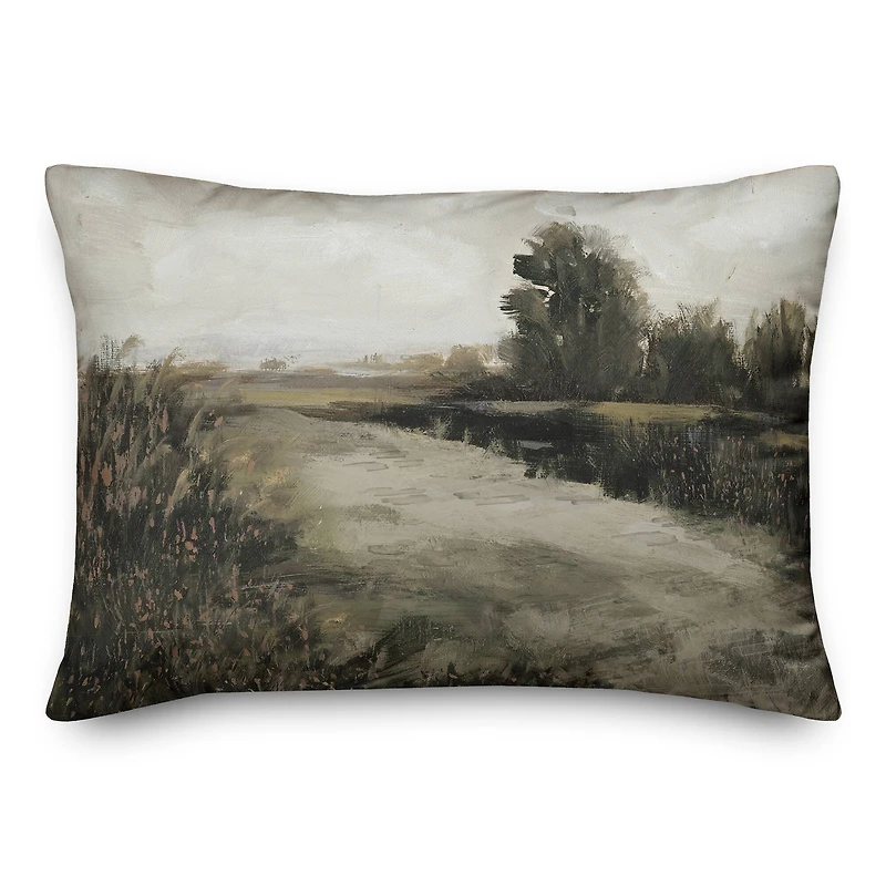 Antique Landscape 20" x 14" Indoor/Outdoor Pillow
