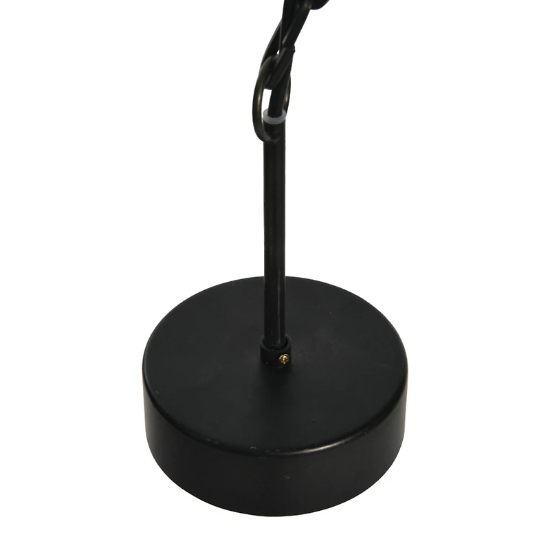 Hello Honey® 27.5" 2-Tier Draped Wood Bead Chandelier