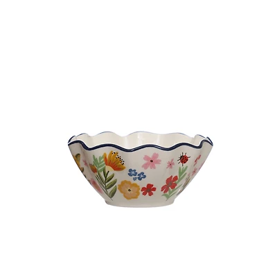 6" Floral Ceramic Bowl by Ashland®
