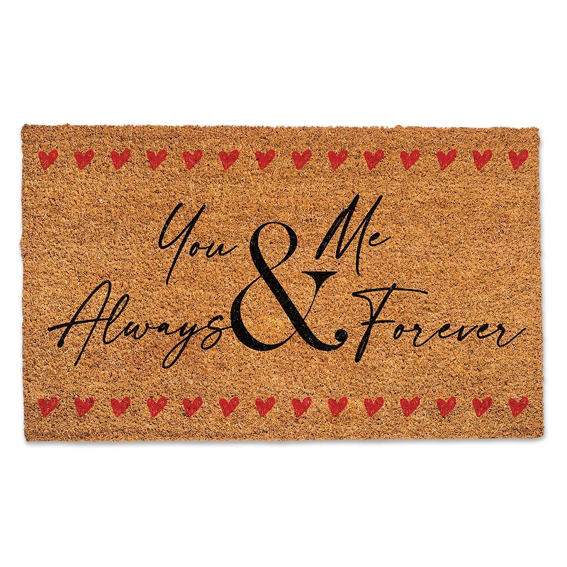 You & Me Always & Forever Doormat
