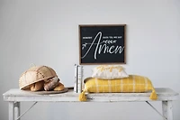 Hello Honey® Today Is A Gift Embroidered Cotton Lumbar Pillow