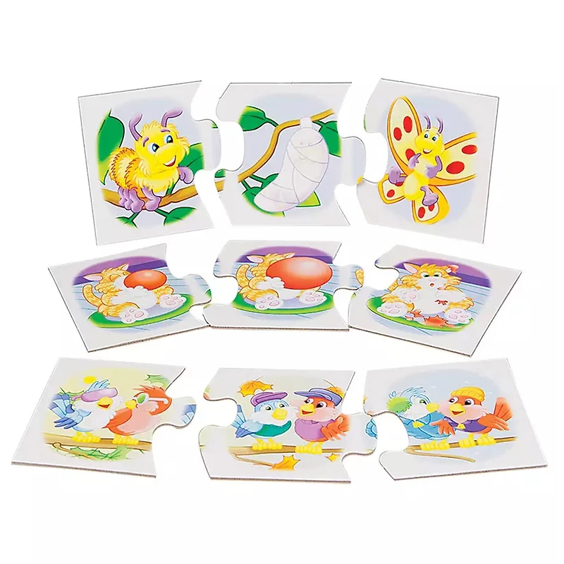 Carson Dellosa Education® What Happens Next? Picture Sequencing Puzzle Game, Pack of 2