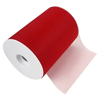 6" x 100yd. Red Tulle Mega Roll by Celebrate It™