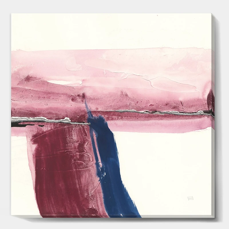 Designart - Patch of Dirty Pink I