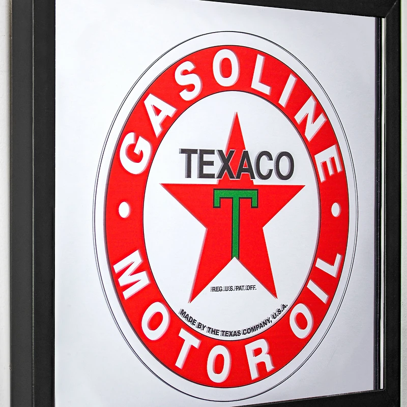 Texaco Gasoline Printed Accent Mirror