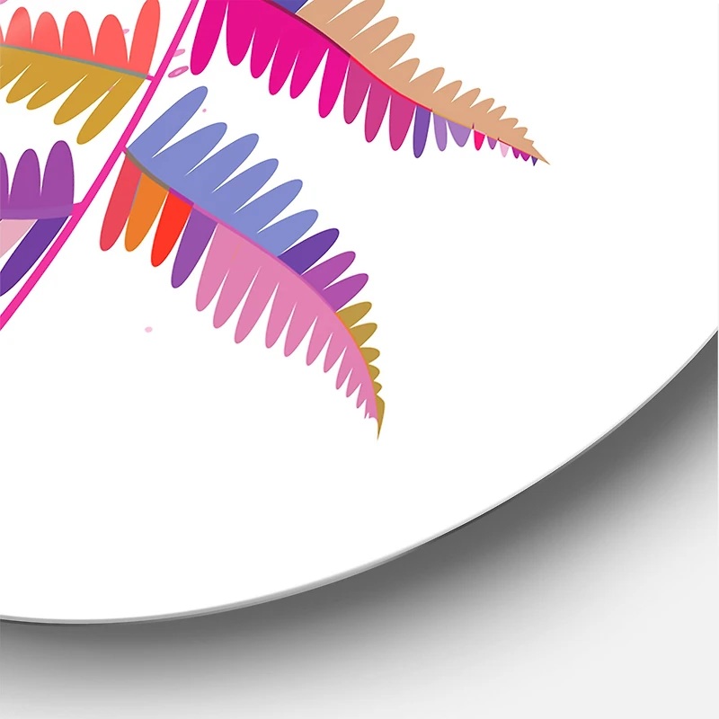 Designart - Purple Fern