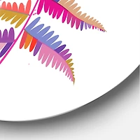 Designart - Purple Fern