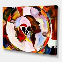 Designart - Union Of Male And Female Faces III