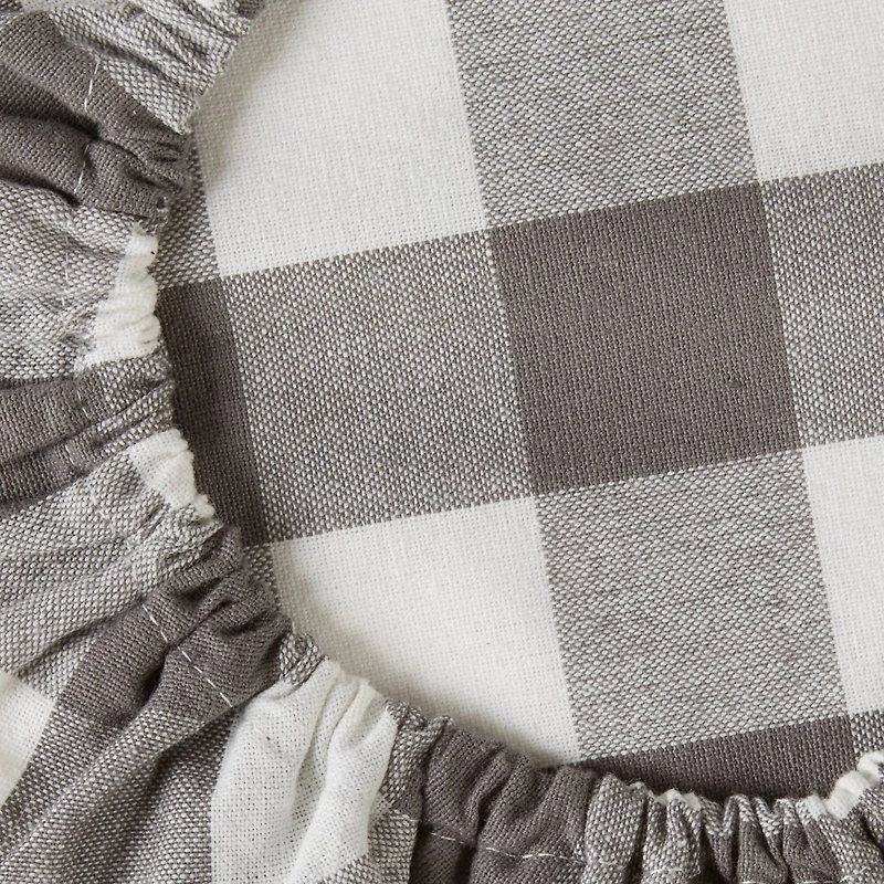 DII® Assorted Gray Buffalo Check Woven Dish Cover Set