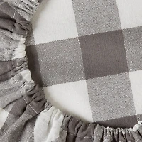 DII® Assorted Gray Buffalo Check Woven Dish Cover Set