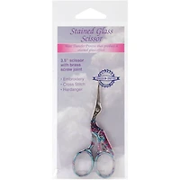 Tool Tron 3.5" Stained Glass Stork Scissors