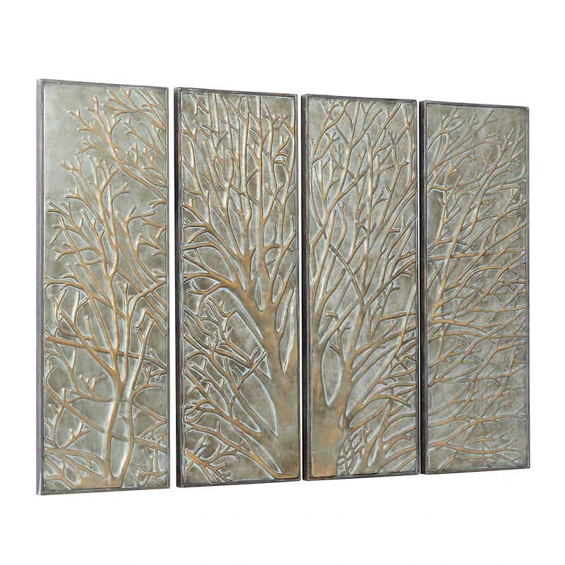 Green Metal Rustic Wall Décor Accent Set