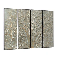 Green Metal Rustic Wall Décor Accent Set