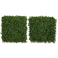 Boxwood Artificial Wall Mats, 2ct.