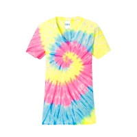 Port & Company® Ladies Tie-Dye V-Neck T-Shirt