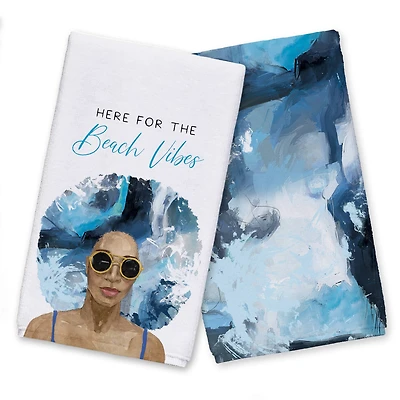 Here for the Beach Vibes Tea Towel Set
