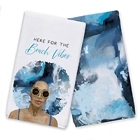 Here for the Beach Vibes Tea Towel Set