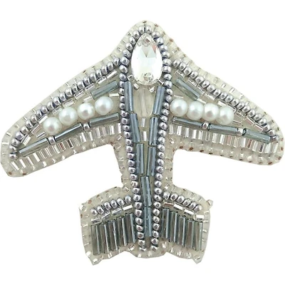 Crystal Art Beadwork Aircraft Brooch Kit