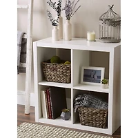 DII® Medium Gray Hyacinth Baskets, 2ct.