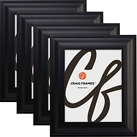4 Pack: Craig Frames Upscale Satin Black Picture Frame