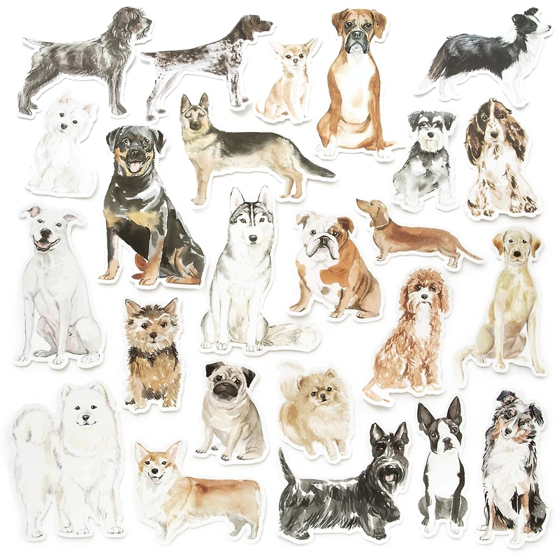 Dogs Die Cut Stickers by Recollections™
