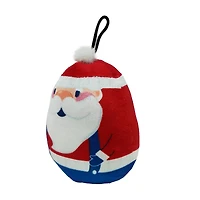 3.5" Santa Claus Ornament Plush by Creatology™