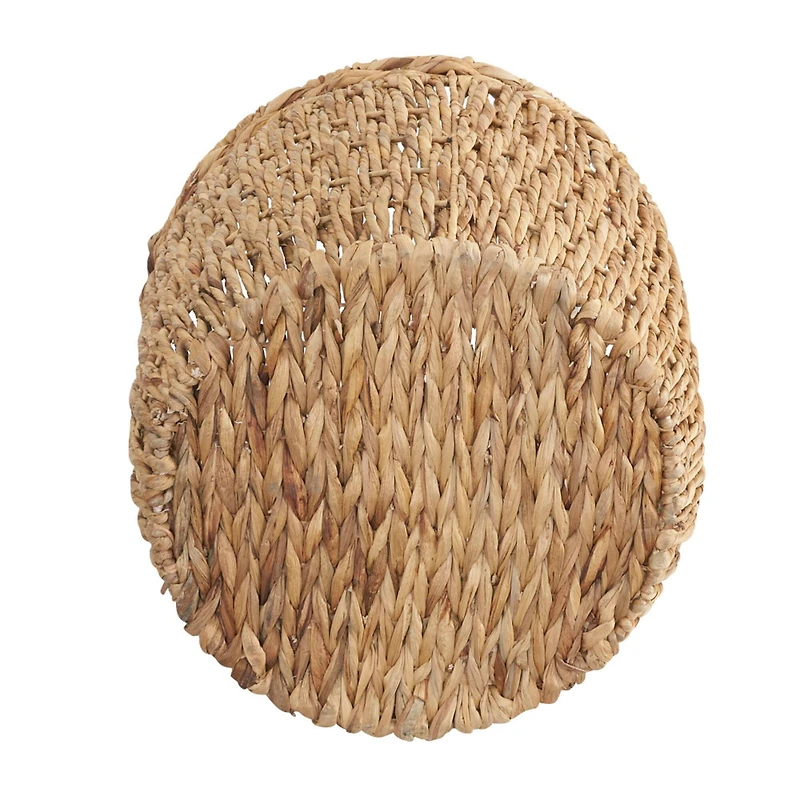 Household Essentials Tall Hyacinth Wicker Floor Basket