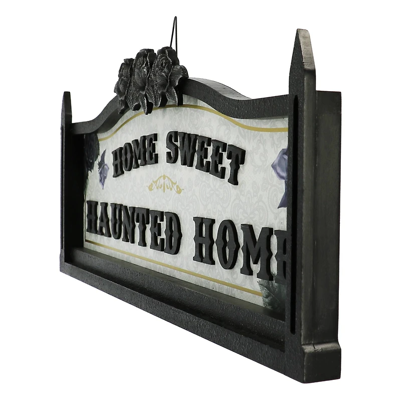 24" Home Sweet Haunted Home Wall Décor 