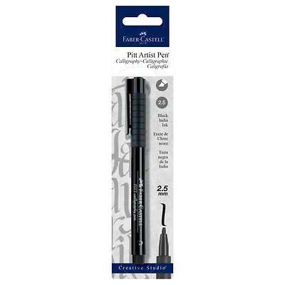 Faber-Castell® PITT 2.5mm Black Calligraphy Pen
