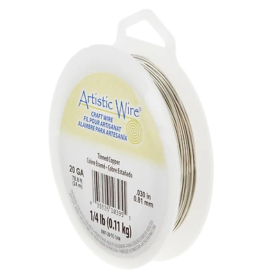 12 Pack: Beadalon® Artistic Wire® 20 Gauge Tinned Copper Wire
