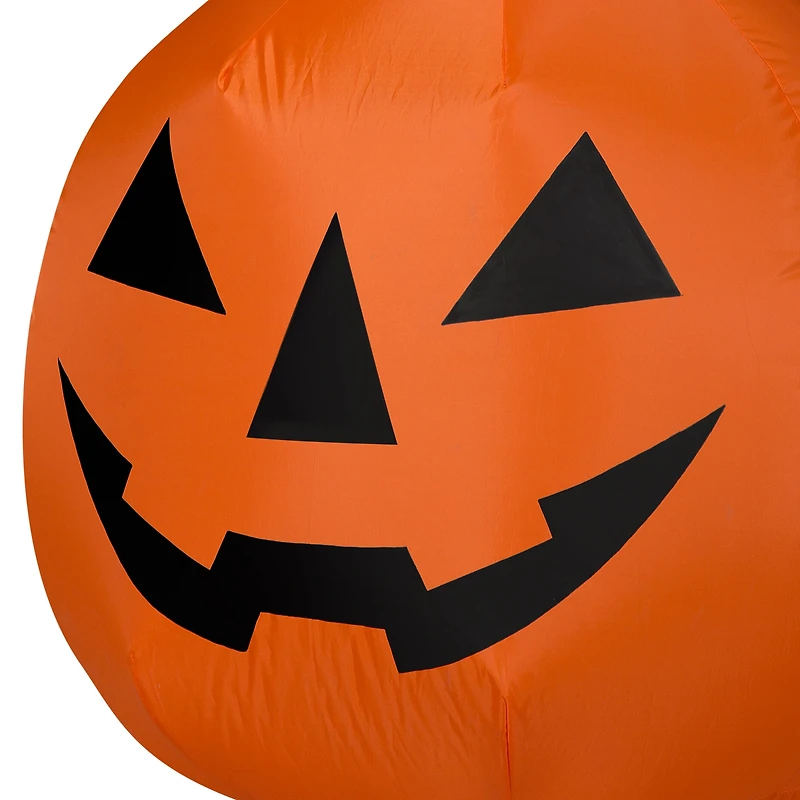 4.5ft. Airblown® Halloween Inflatable Jack-O'-Lantern with Ghost