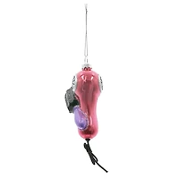 5.5" Pink Hair Dryer Glass Ornament by Ashland®