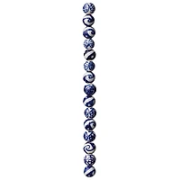 12 Pack: Sapphire Mix Ceramic Round Beads, 8mm by Bead Landing™