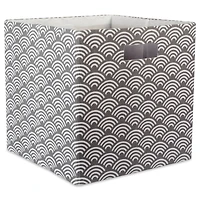 DII® 11" Gray Waves Cube Storage Bin