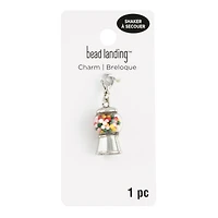 Rhodium Gumball Machine Charm by Bead Landing™