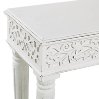 Farmhouse Mango Wood Console Table