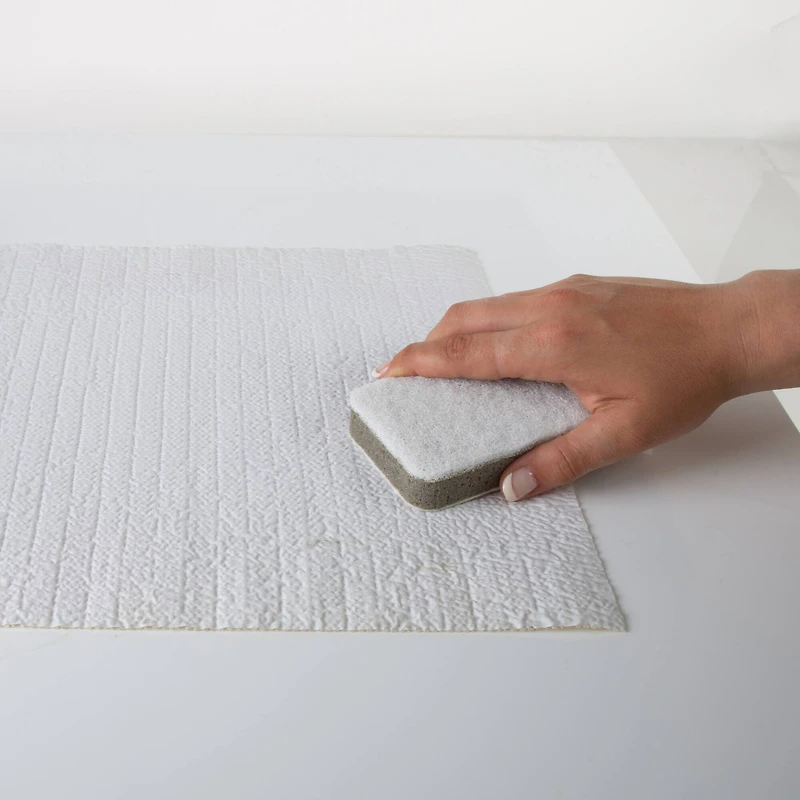 Simplify 10ft. White Smooth Surface Shelf Liner