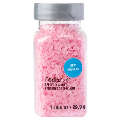 Glow-in-the-Dark Hexagon Specialty Glitter by Recollections