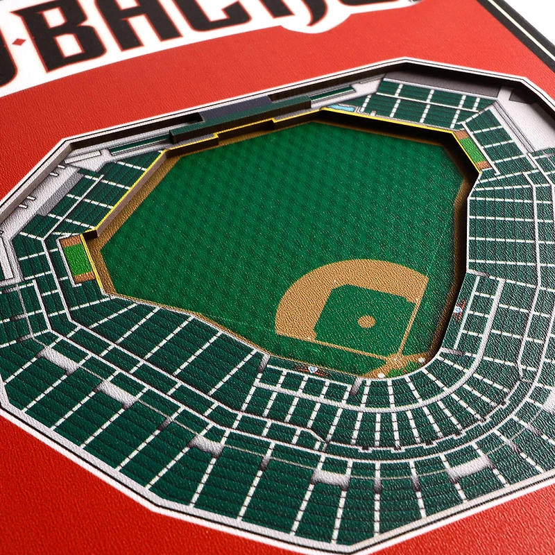 MLB 8" x 32" 3D StadiumView Banner
