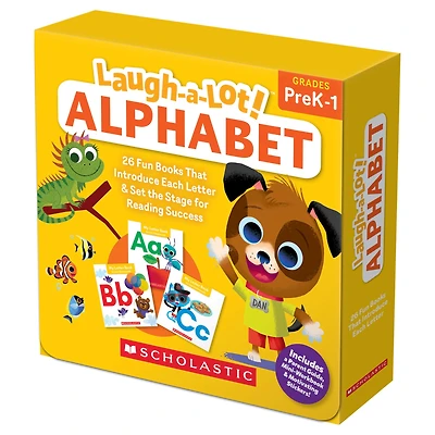 Scholastic Teaching Solutions Laugh A Lot Alphabet Book Set of 26