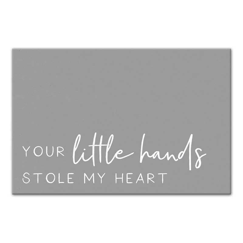 Little Hands 30" x 20" Canvas Wall Art