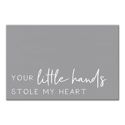 Little Hands 30" x 20" Canvas Wall Art