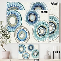 Designart - Modern Gold Timetable II