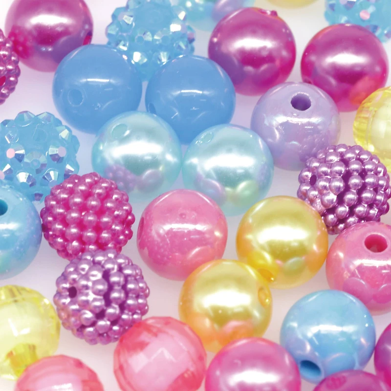 Mixed Gumball Beads by Creatology™