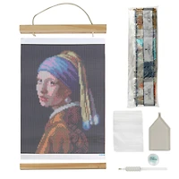 Girl with a Pearl Earring with Frame Diamond Art Kit by Make Market®