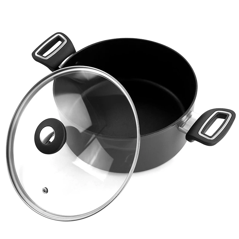 Martha Stewart Everyday 5qt. Gray Dutch Oven with Lid