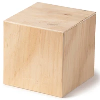 6 Pack: 3" Wood Square Block by Make Market®