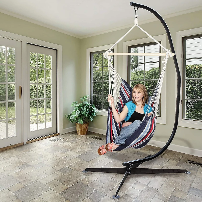 Sorbus Swivel Hammock Chair Stand Frame